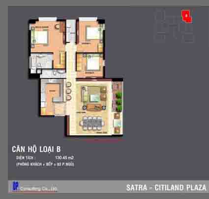 Thiết kế, mẫu nhà của Satra Citiland Plaza | 2